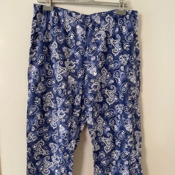 Ralph Lauren Blue Cotton Pajama Set - Picture 2 of 3